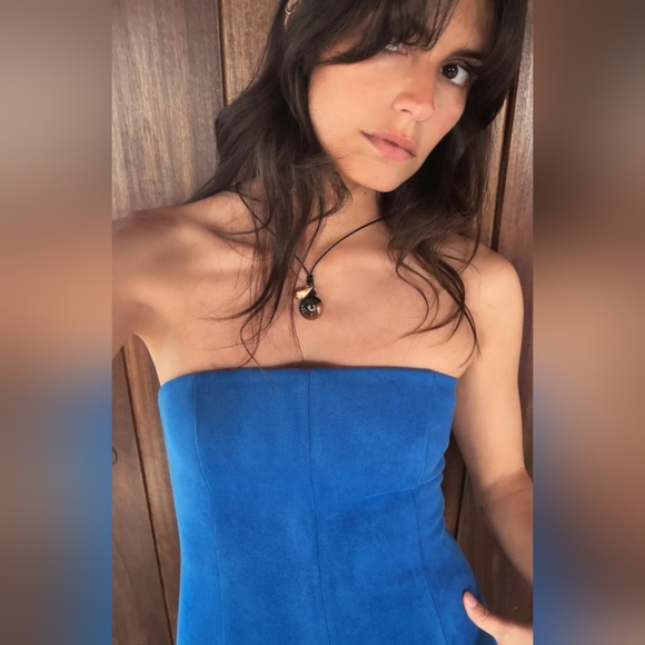 Zara Blue Maxi Dress - Picture 2 of 3